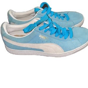 Suede puma shoes